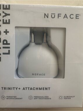NuFace Precision Treatment Guide Panel in White with Black Graphics
